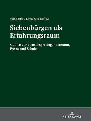 cover image of Siebenbuergen als Erfahrungsraum
